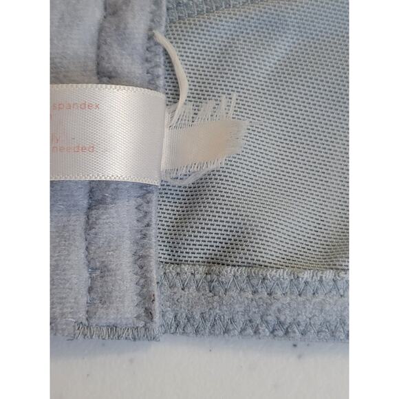 Cacique Underwire Balconette Bra Blue Leaf Full Figure Lightly Lined Size 38DDD - Picture 10 of 10